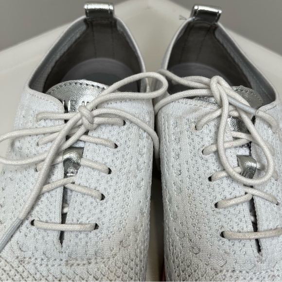 Cole Haan Originalgrand Stitchlite Wingtip Oxford White Pink - Picture 8 of 14
